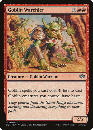 Goblin Warchief [Duel Decks: Speed vs. Cunning] | Mega City Incorporated