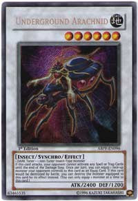 Underground Arachnid [ABPF-EN096] Secret Rare | Mega City Incorporated