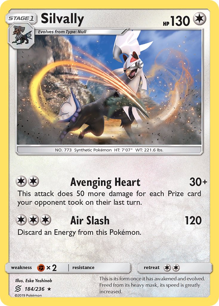 Silvally (184/236) (Theme Deck Exclusive) [Sun & Moon: Unified Minds] | Mega City Incorporated