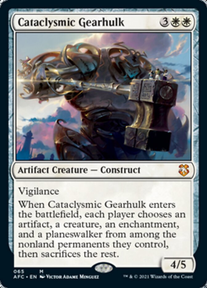 Cataclysmic Gearhulk [Dungeons & Dragons: Adventures in the Forgotten Realms Commander] | Mega City Incorporated