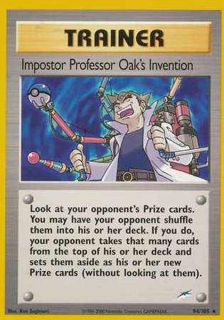 Impostor Professor Oak's Invention (94/105) [Neo Destiny Unlimited] | Mega City Incorporated