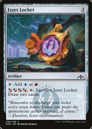 Izzet Locket [Guilds of Ravnica] | Mega City Incorporated