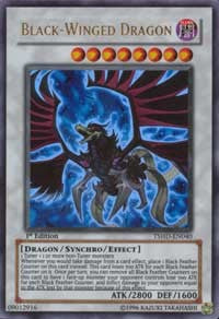 Black-Winged Dragon [TSHD-EN040] Ultra Rare | Mega City Incorporated