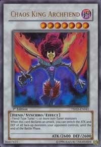 Chaos King Archfiend [TSHD-EN041] Ultra Rare | Mega City Incorporated