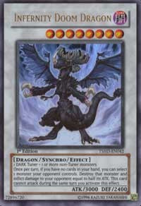 Infernity Doom Dragon [TSHD-EN042] Ultra Rare | Mega City Incorporated