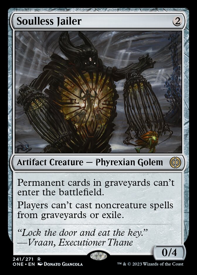 Soulless Jailer [Phyrexia: All Will Be One] | Mega City Incorporated