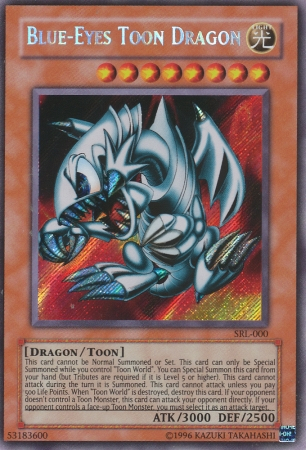 Blue-Eyes Toon Dragon [SRL-000] Secret Rare | Mega City Incorporated