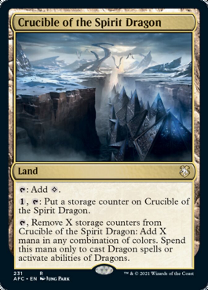 Crucible of the Spirit Dragon [Dungeons & Dragons: Adventures in the Forgotten Realms Commander] | Mega City Incorporated