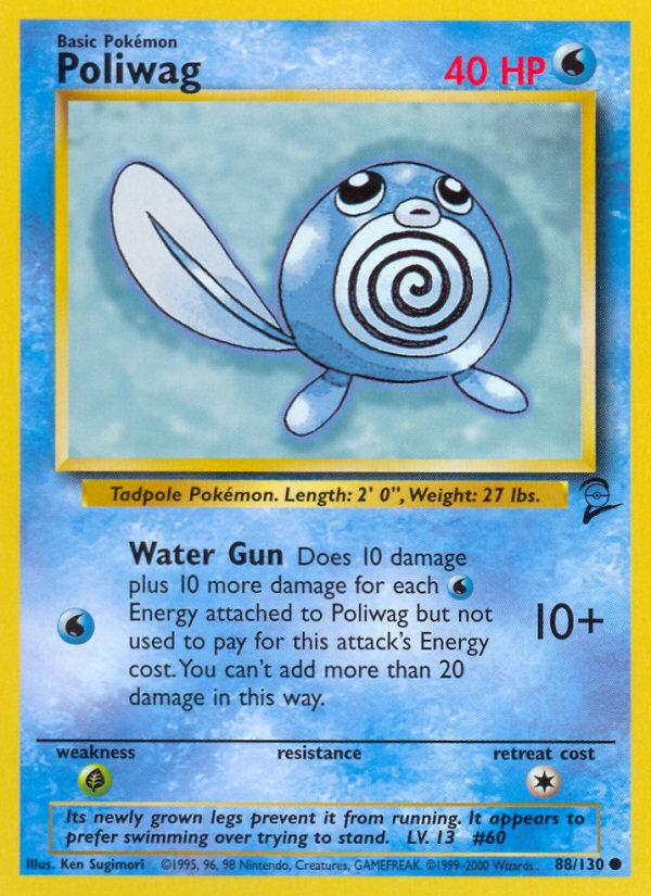 Poliwag (88/130) [Base Set 2] | Mega City Incorporated