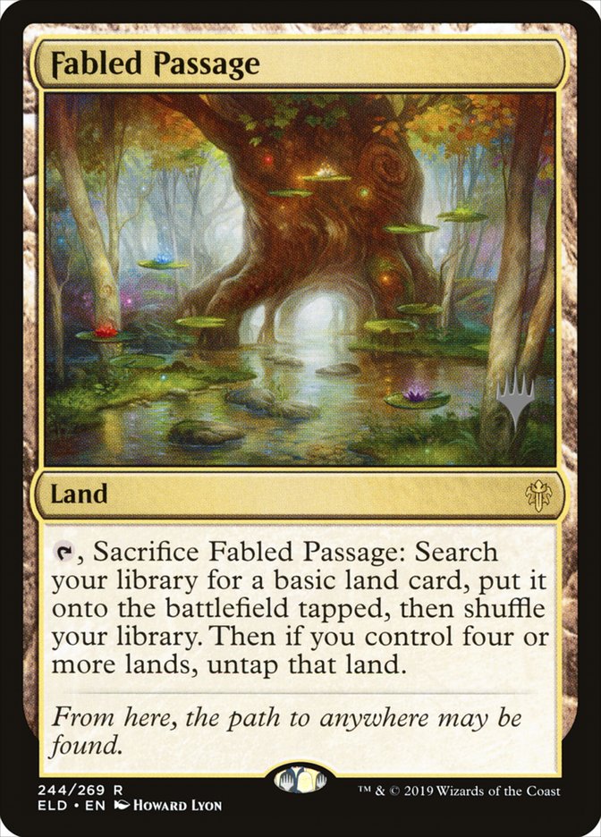 Fabled Passage (Promo Pack) [Throne of Eldraine Promos] | Mega City Incorporated