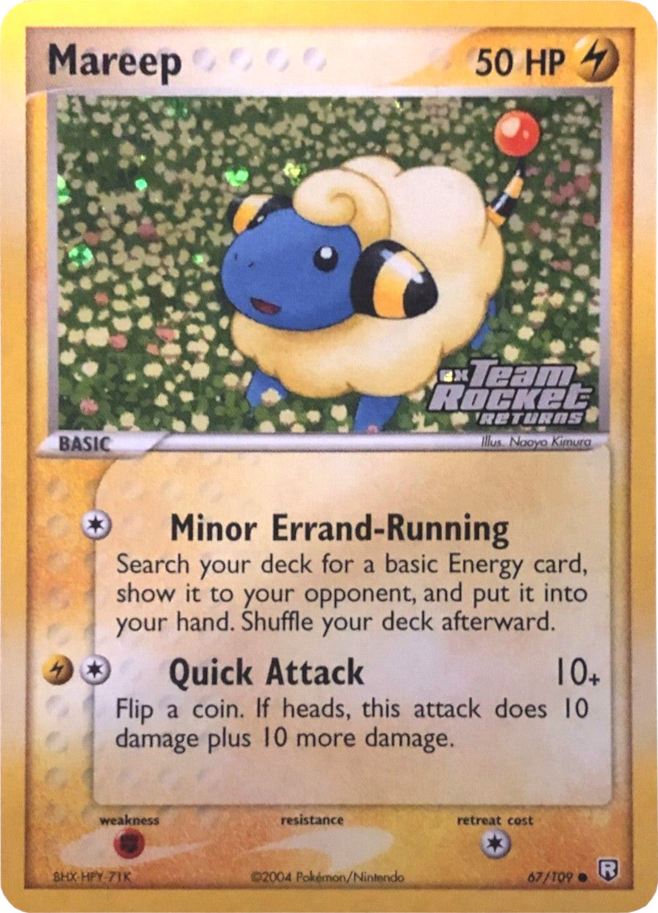 Mareep (67/109) (Stamped) [EX: Team Rocket Returns] | Mega City Incorporated