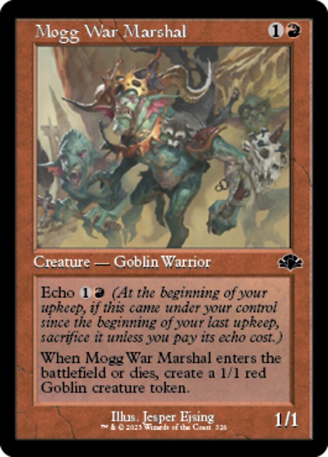 Mogg War Marshal (Retro) [Dominaria Remastered] | Mega City Incorporated