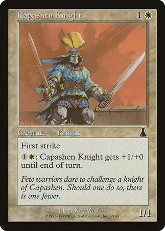 Capashen Knight [Urza's Destiny] | Mega City Incorporated