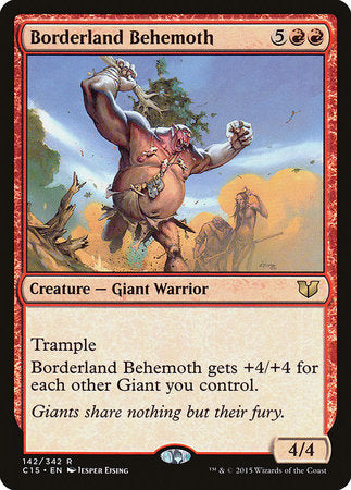 Borderland Behemoth [Commander 2015] | Mega City Incorporated