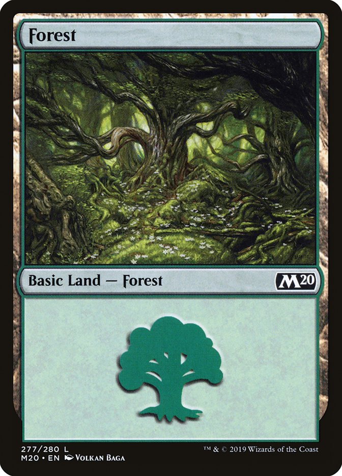 Forest (#277) [Core Set 2020] | Mega City Incorporated