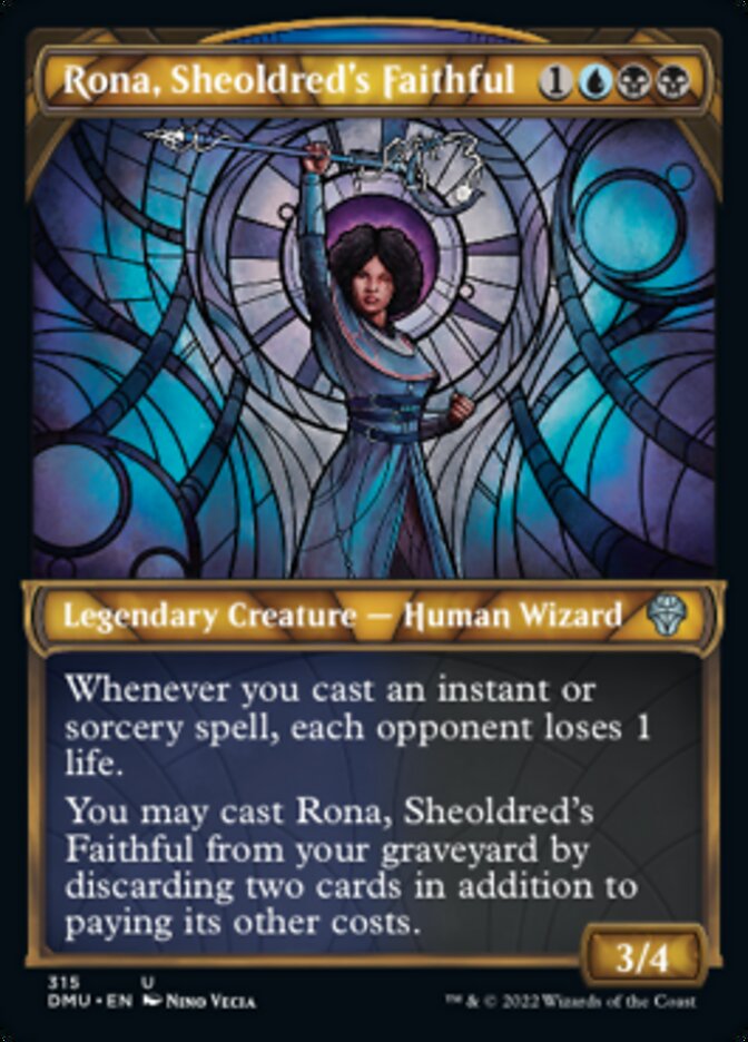 Rona, Sheoldred's Faithful (Showcase) [Dominaria United] | Mega City Incorporated