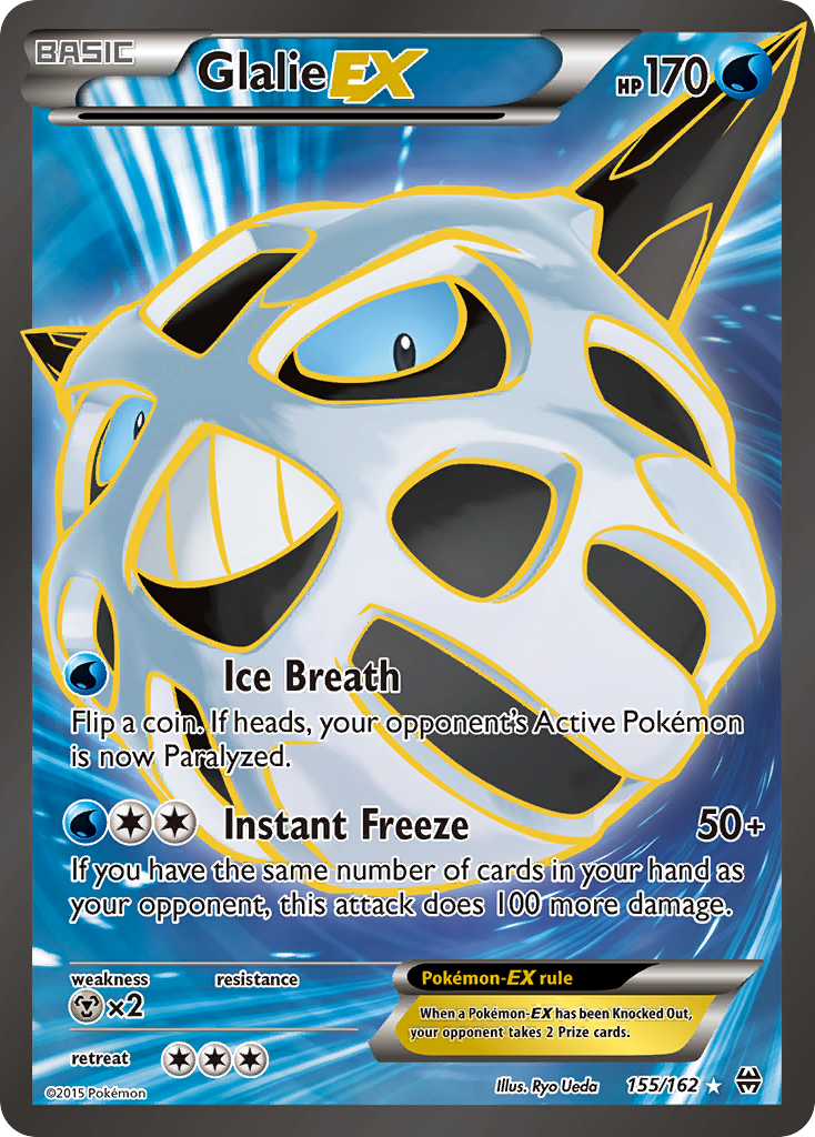 Glalie EX (155/162) [XY: BREAKthrough] | Mega City Incorporated