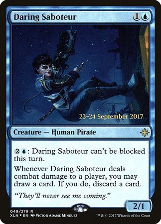 Daring Saboteur [Ixalan Promos] | Mega City Incorporated