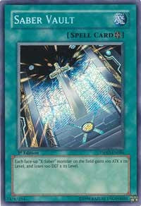 Saber Vault [TSHD-EN086] Secret Rare | Mega City Incorporated