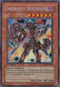 Infernity Destroyer [TSHD-EN098] Secret Rare | Mega City Incorporated