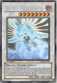 Black-Winged Dragon [TSHD-EN040] Ghost Rare | Mega City Incorporated