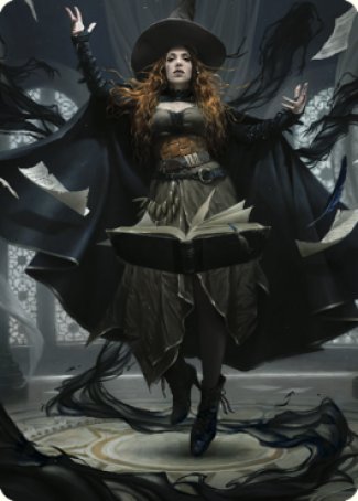 Tasha, the Witch Queen Art Card (41) [Commander Legends: Battle for Baldur's Gate Art Series] | Mega City Incorporated