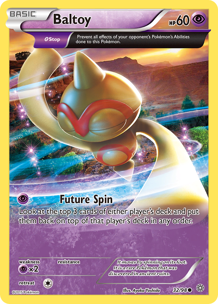 Baltoy (32/98) [XY: Ancient Origins] | Mega City Incorporated