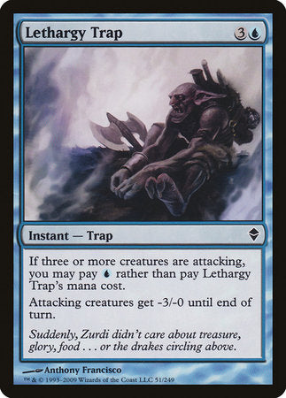 Lethargy Trap [Zendikar] | Mega City Incorporated