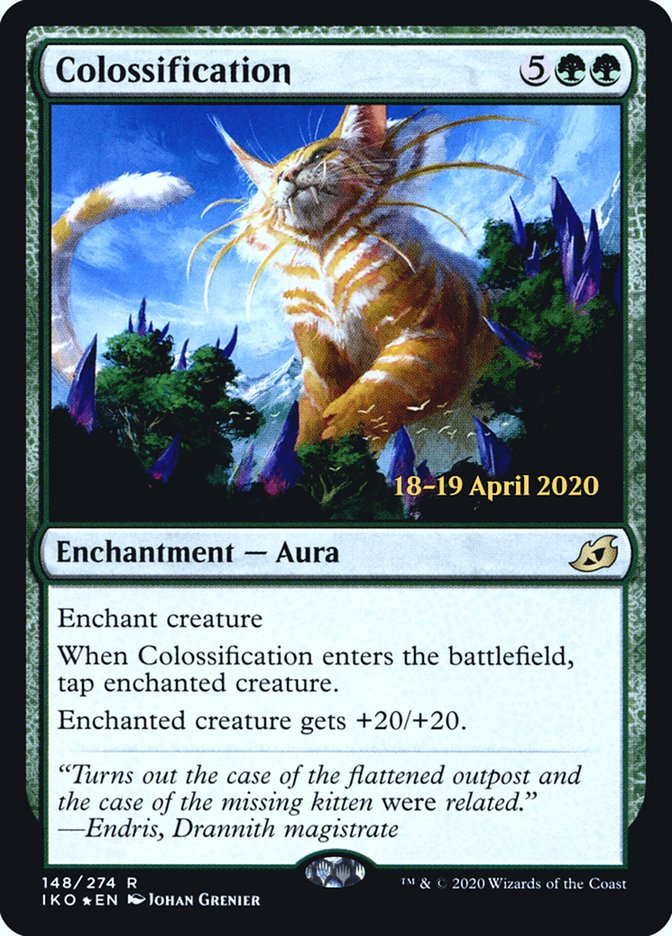 Colossification  [Ikoria: Lair of Behemoths Prerelease Promos] | Mega City Incorporated