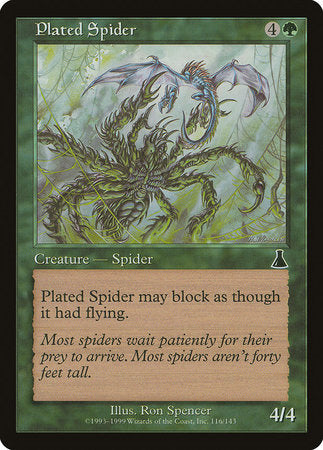 Plated Spider [Urza's Destiny] | Mega City Incorporated