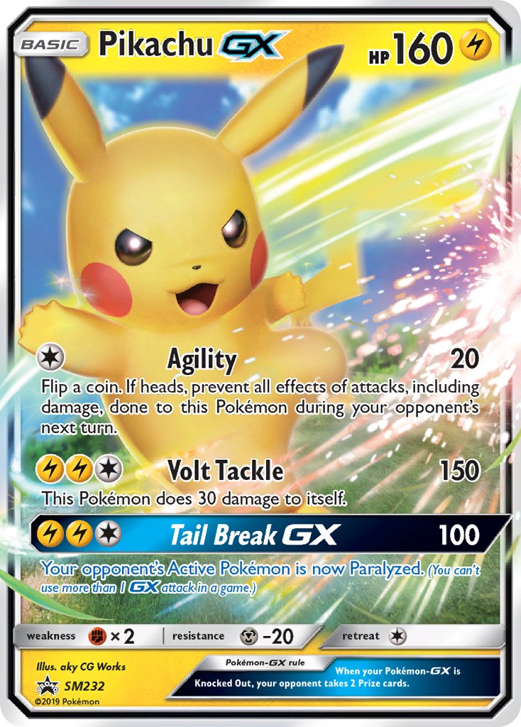 Pikachu GX (SM232) [Sun & Moon: Black Star Promos] | Mega City Incorporated