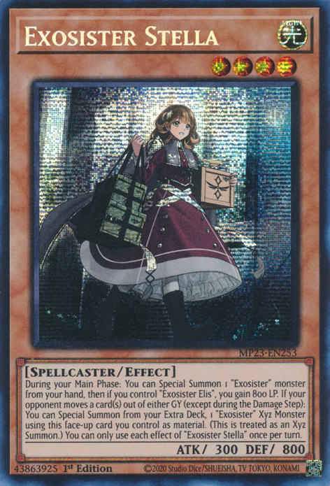 Exosister Stella [MP23-EN253] Prismatic Secret Rare | Mega City Incorporated