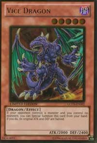 Vice Dragon [GLD3-EN002] Gold Rare | Mega City Incorporated