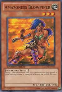 Amazoness Blowpiper [GLD3-EN007] Common | Mega City Incorporated