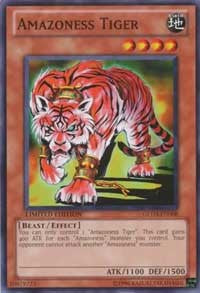 Amazoness Tiger [GLD3-EN008] Common | Mega City Incorporated