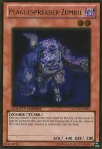 Plaguespreader Zombie [GLD3-EN019] Gold Rare | Mega City Incorporated