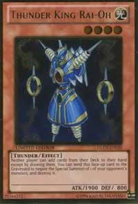 Thunder King Rai-Oh [GLD3-EN020] Gold Rare | Mega City Incorporated