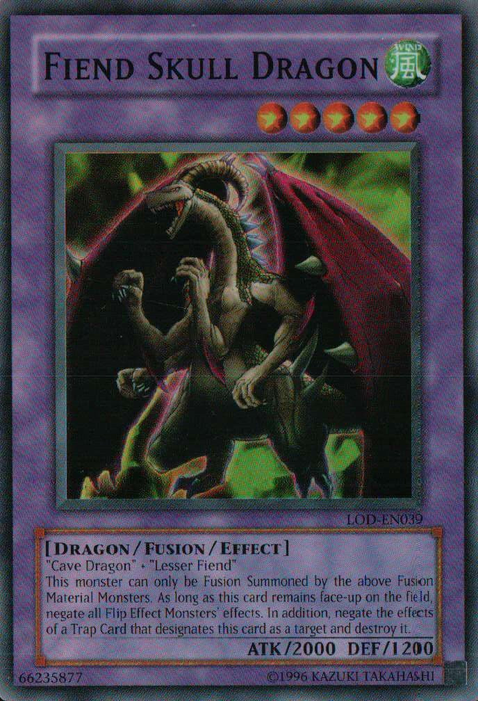 Fiend Skull Dragon [LOD-EN039] Super Rare | Mega City Incorporated