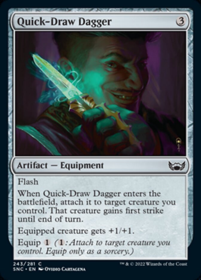 Quick-Draw Dagger [Streets of New Capenna] | Mega City Incorporated