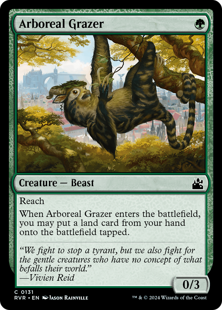 Arboreal Grazer [Ravnica Remastered] | Mega City Incorporated