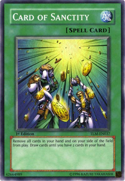 Card of Sanctity [TLM-EN037] Super Rare | Mega City Incorporated