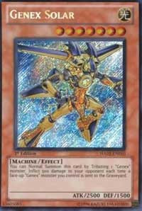 Genex Solar [HA02-EN010] Secret Rare | Mega City Incorporated