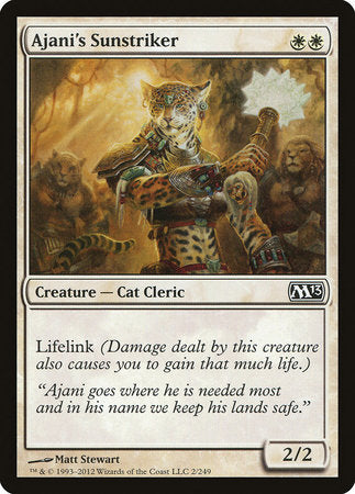 Ajani's Sunstriker [Magic 2013] | Mega City Incorporated