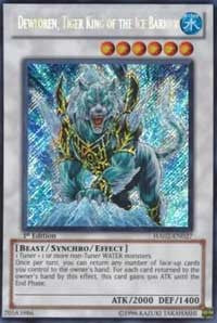 Dewloren, Tiger King of the Ice Barrier [HA02-EN027] Secret Rare | Mega City Incorporated