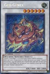 Geo Genex [HA02-EN029] Secret Rare | Mega City Incorporated