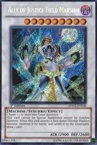 Ally of Justice Field Marshal [HA02-EN030] Secret Rare | Mega City Incorporated