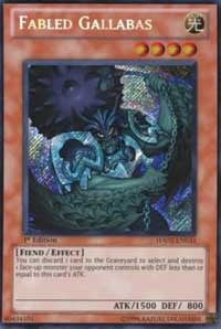 Fabled Gallabas [HA02-EN033] Secret Rare | Mega City Incorporated