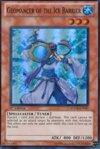 Geomancer of the Ice Barrier [HA02-EN047] Super Rare | Mega City Incorporated