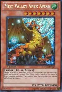 Mist Valley Apex Avian [HA02-EN049] Secret Rare | Mega City Incorporated