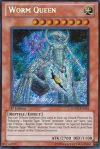 Worm Queen [HA02-EN054] Secret Rare | Mega City Incorporated